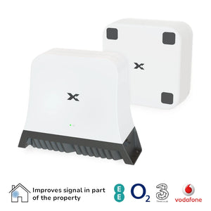 CEL-FI CONNECT C41 Plug & Play Signal Booster for Home Offices with at Least 3 Bars of Signal Next to a Window